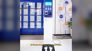 Bilancia da 500 kg con stampante e pagamento con carta