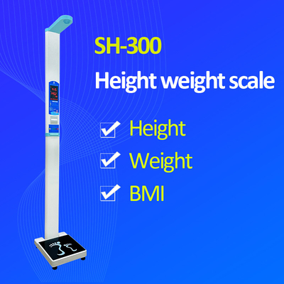 Weight and Height Measuring Machine SH-300 Ultrasonic Height and Weight Scale for Clinic