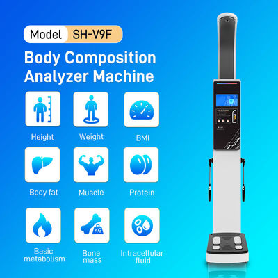 SH-V9F Gym Use 8 Electrodes Digital Weighing Scale Body Composition Analysis Machine