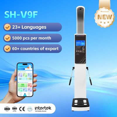 Body Comosition Machine Bioimpedance Weighing Scale BMI Body Fat Measuring Instruments With Tablet Big Screen