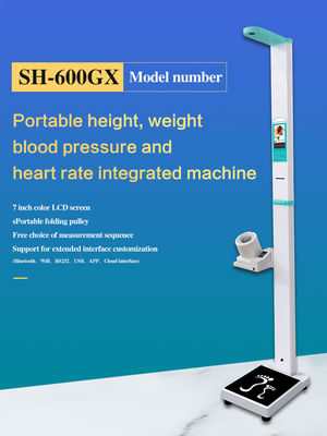 BMI Weighing Scale With Height Measurement Blood Pressure Testing AC110V