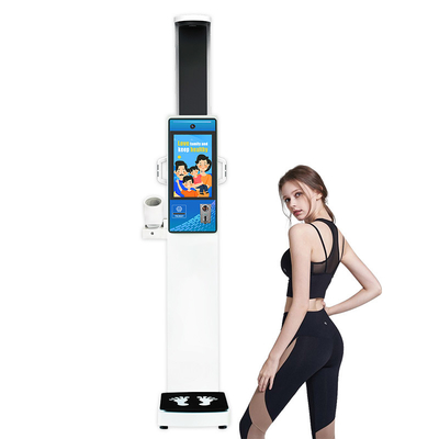 AI robot guida l'operazione Health Checkup Vending Machine