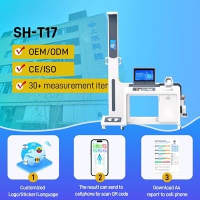 Chiosco medico di alta qualità Chiosco di rilevamento intelligente self service Diagnostica sanitaria multifunzionale all-in-one