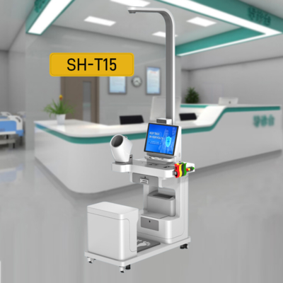 Scala digitale di altezza e peso multifunzione per l'ospedale