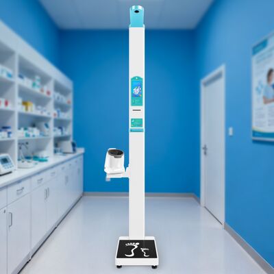 Bilancia elettronica ad ultrasuoni per altezza e peso, pressione sanguigna, BMI