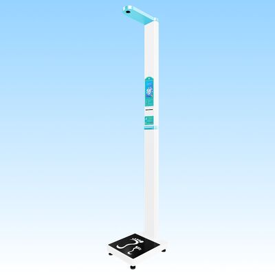 Bilancia per l'altezza e il peso del corpo umano per la clinica